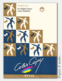 ColorCopy STYLE ein ästhetisches, naturweißes Farblaserpapier