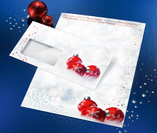 Sigel Weihnachtspapiere und mit passenden Briefumschlägen
