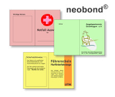 neobond - farbiges strapazierfähiges Synthesefaserpapier