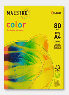 MAESTRO color - Farbige Druckerpapiere für aktive Werbung