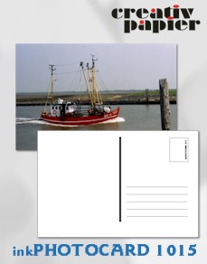 inkPHOTOCARD 1015 - Fotopostkarten für Tintenstrahldrucker