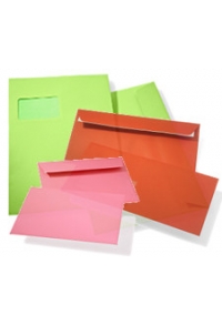 Farbige Briefumschläge