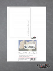 Klingelschildfolie weiß-transluzent