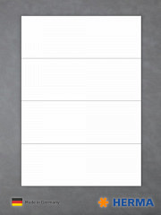 Laseretiketten 74,25 x 210 mm