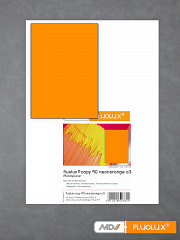 Plakatpapier neon-orange DIN A3