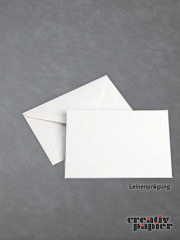 Gefütterte Briefumschläge DIN C6 NK leinen