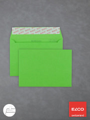 Farbige Briefumschläge DIN C6 intensivgrün