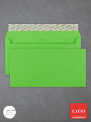Farbige Briefumschläge DIN C6/5 intensivgrün
