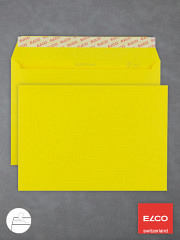 Farbige Briefumschläge DIN C5 intensivgelb