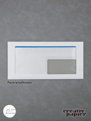 Panorama-Fensterumschläge DIN C6/5 HK