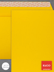 Farbige Briefumschläge DIN C4 goldgelb