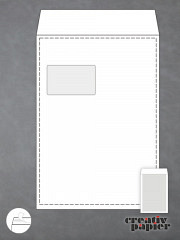 Versandtaschen DIN C4 Papprückwand