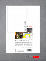 Feuerwehr-Spezialpapier a4 weiß - 100 Blatt