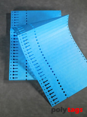 Tyvek Schlaufenetiketten 22123 blau