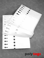 Tyvek Schlaufenetiketten 22251 weiß