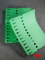 Tyvek Schlaufenetiketten 22254 grün