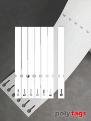 HDPE-Schlaufenetiketten 20171 weiß