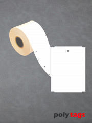 HDPE-Schilder mit Loch 1075 weiß