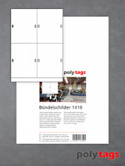 PET-Bündelschilder 1410