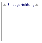 Bevorzugte Einzugsrichtung der creativCARD