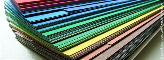 farbige Laserpapier