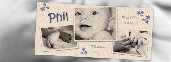 Nachhaltig produzierter Designkarton f&uuml;r Einladungen, Gru&szlig;karten und mehr