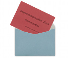Briefumschläge für eine Betriebsratswahlen