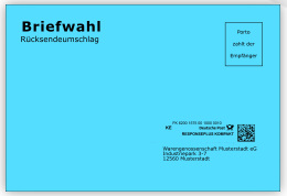 Rücksendeumschläge Layout 2