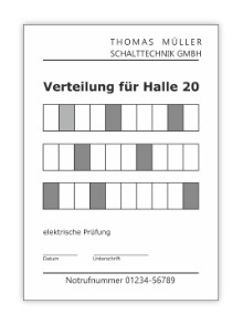 Anwendungsbeispiel für laserFOL PET SK klar-glänzend