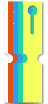 Schlaufenetiketten für Lebensmittel-Transportkisten - Sortiment