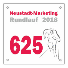 Startnummern zum selbst bedrucken