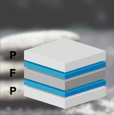 hoch belastbarer Papier und Folien-Verbund 