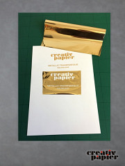 Veredlungsfolie Gold 3er Set