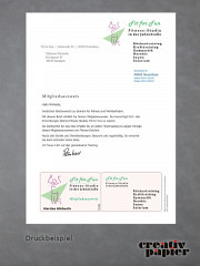 briefCARD 501 ÖKO - 50 Blatt