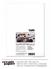 laserFOL PET 200 opak a3 - 50 Blatt