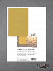 STARSHINE 120 gold a4 - 50 Blatt