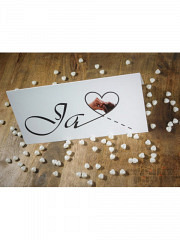 dl Klappkarten weiss - 50er Pack