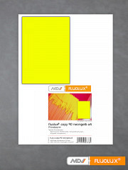 Plakatpapier neon-gelb DIN A4