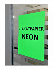 Plakatpapier neon-grün DIN A3