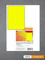 Plakatpapier neon-gelb DIN A3