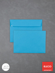 Farbige Briefumschläge DIN C6 intensivblau