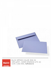 Farbige Briefumschläge DIN C6 HK violett
