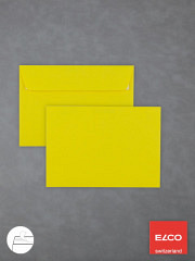 Farbige Briefumschläge DIN C6 intensivgelb