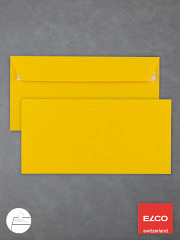 Farbige Briefumschläge DIN C6/5 goldgelb