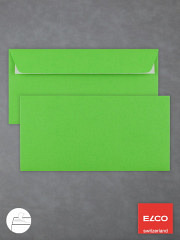Farbige Briefumschläge DIN C6/5 intensivgrün