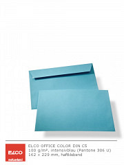 Farbige Briefumschläge DIN C5 HK intensivblau
