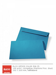 Farbige Briefumschläge DIN C5 HK königsblau