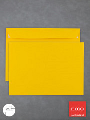 Farbige Briefumschläge DIN C5 goldgelb