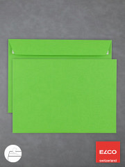 Farbige Briefumschläge DIN C5 intensivgrün