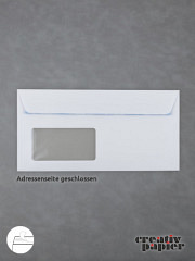 Panorama-Fensterumschläge DIN C6/5 HK